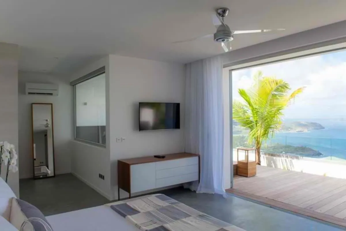 Sparkling Water Villa with Calming Ocean Views Quartier de Lorient 0*,  圣巴泰勒米